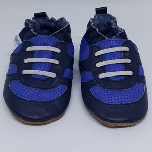 Little Boys Blue Robeez First Walking Moccasins